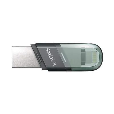 SanDisk Ixpand Flash Drive Flip 128GB Type A+ Lighting
